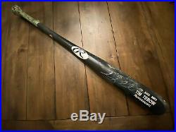 Tim Tebow Game Used SIGNED RAWLINGS Bat New York Mets TEBOW COA