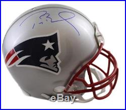 Tom Brady Autographed/Signed New England Patriots Proline Helmet Tristar 21293