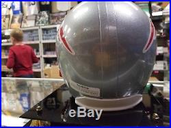 Tom Brady N. E. Patriots Signed full size replica helmet 4 inscriptions LE 6/12