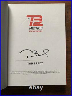 Tom Brady New England Patriots Signed Auto LE The TB12 Method Book Beckett LOA