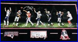 Tom Brady New England Patriots Signed LEGACY 12x36 Panoramic Photo TRISTAR L/E