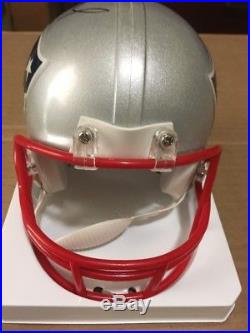 Tom Brady New England Patriots signed autographed Mini Helmet