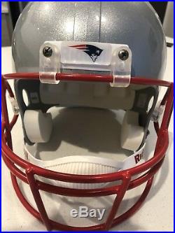 Tom Brady Signed Full Size Helmet Tristar Super Bowl New England Patriots