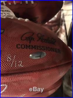 Tom Brady Signed LE Super Bowl LI Official NFL Game Ball with Dual Inscriptions