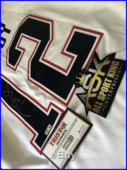 Tom Brady Signed New England Patriots Nike Elite On Field Game Jersey Tristar