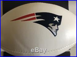 Tom Brady Signed Patriots Football (JSA COA)