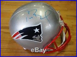 Tom Brady Signed Tristar Steiner Certified Full Size Patriots Helmet Autographed