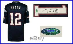 Tom Brady signed #12 Nike Patriots jersey MINT autograph Tristar COA SB 51 MVP