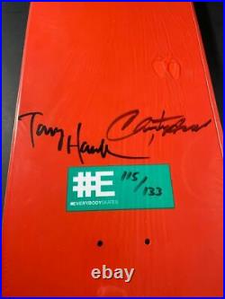 Tony Hawk & Christian Hosoi Dual Signed Hawsoi Skateboard Deck #'d/133 JSA COA