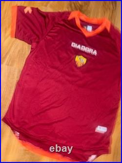 Totti Signed Roma Fc Home Shirt With Coa Included