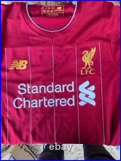 Trent Alexander Arnold Liverpool Junior Front Signed Shirt £99 Private Signing
