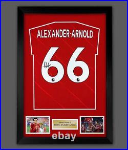 Trent Alexander Arnold Liverpool Signed & Framed Shirt £175