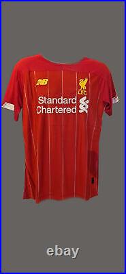 Trent Alexander-Arnold Official Liverpool Signed 19/20 Football Shirt COA