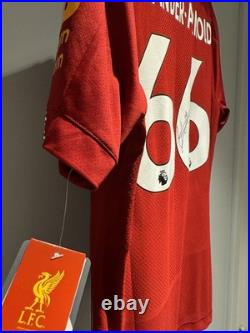 Trent Alexander-Arnold Signed 19/20 Liverpool Home Shirt Player Issue