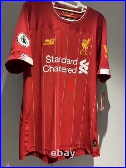 Trent Alexander-Arnold Signed 19/20 Liverpool Home Shirt Player Issue
