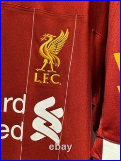 Trent Alexander-Arnold Signed 19/20 Liverpool Home Shirt Player Issue