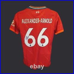 Trent Alexander-Arnold Signed Liverpool 21/22 Shirt COA