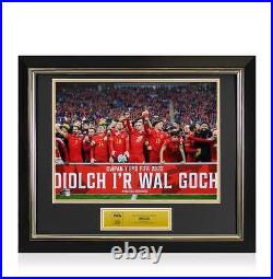 UNSIGNED Wales Official FIFA World Cup Framed Photo 2022 FIFA World Cup Qatar