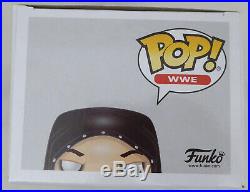 Undertaker Autographed Signed Wwe Funko Pop Vinyl Figurine Psa/dna Itp 162970