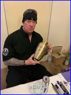 Undertaker Signed Rest in Peace Urn WWE Wrestling 100% Authentic COA