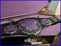 Undertaker Signed WWE Legacy Replica Title Belt With Casket 407/500 BAS G87823