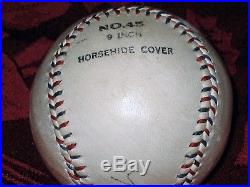 VINTAGE 1930s SIGNED BABE RUTH AUTOGRAPHED PEERLESS SPORTING GOODS BASEBALL 60HR