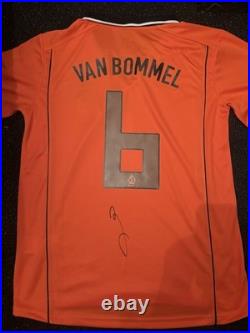 Van Bommel Signed Netherlands Shirt With COA Bayern Barcelona
