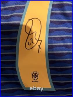 Vinicius Junior Signed Brazil National Team #7 Jersey Beckett BAS Auth Soccer