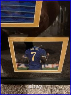 Vinicius Junior Signed Brazil National Team #7 Jersey Beckett BAS Auth Soccer
