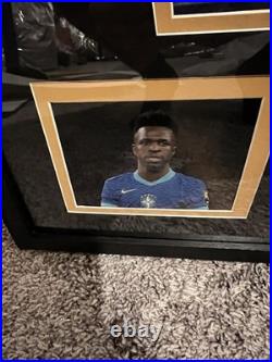 Vinicius Junior Signed Brazil National Team #7 Jersey Beckett BAS Auth Soccer