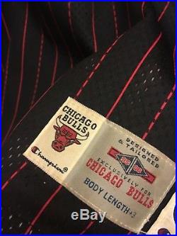 Vintage Michael Jordan Chicago Bulls Pro Cut Signed Jersey 46
