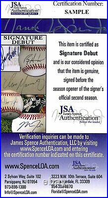 Vladimir Guerrero Jr. Toronto Blue Jays Signed Major League Baseball JSA Auth