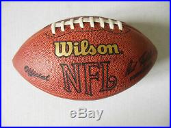 WALTER PAYTON Bears Signed Autographed Official NFL Football withCOA SWEETNESS