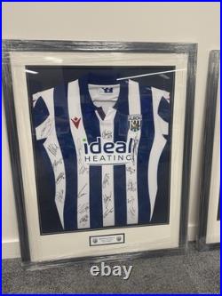 WBA 1st Team Signed Shirt Season 24 With Certificate Of Authenticity