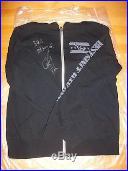 WWE CM PUNK SIGNED & RING WORN BEST SINCE DAY ONE 11.18.13 HOOD With WWE LOA