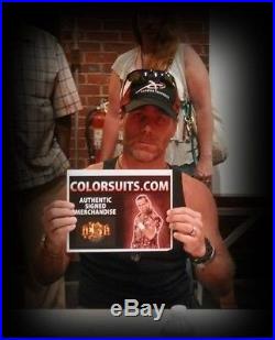 WWE HBK Shawn Michaels & Bret Hart Signed Mont. Screwjob Photo autograph JSA COA