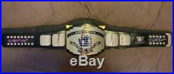 WWF/WWE INTERCONTINENTAL HEAVYWEIGHT WRESTLING CHAMPION Belt Signed HART/RAMON
