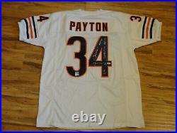 Walter Payton Jersey Signed Stat Psa/dna Certified Chicago Bears Autographed