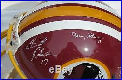 Washington Redskins 6 Quarterback Signed FS Auth Helmet Baugh Jurgensen & 4 More