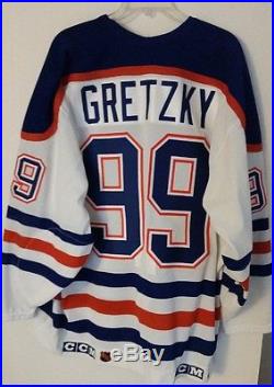 Wayne Gretzky Signed/autographed Authentic Upperdeck/uda Edmonton Oilers Jersey