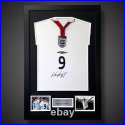 Wayne Rooney Hand Signed Framed England Shirt 2003/05 With COA £185