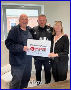 Wayne Rooney Hand Signed Framed England Shirt 2005/07 With COA £185