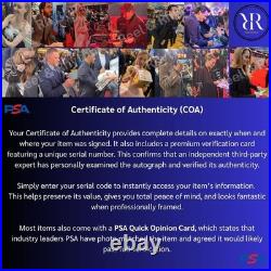 Wayne Rooney Hand Signed Man Utd My Decade Autograph Book PSA Approved & COA