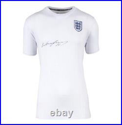 Wayne Rooney Signed England T-Shirt Autograph