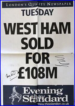 West Ham signed billboard