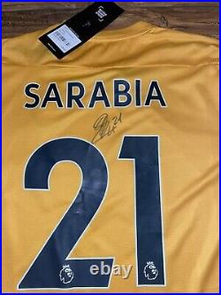 Wolves/Wolverhampton WanderersPablo Sarabia Official Signed 22-23 Shirt PROOF