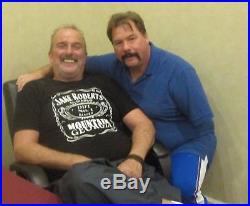 Wrestlemania III signed 20x16 Autographed by Hulk Hogan, Bret Hart Bobby Heena