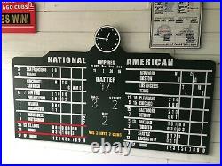 Wrigley Field Chicago Cubs Scoreboard and Large Custom Marquee 4 feet wide
