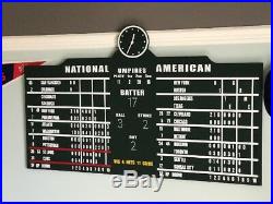 Wrigley Field Scoreboard Chicago Cubs Collectible Sign MLB 4' Wide Great Gift