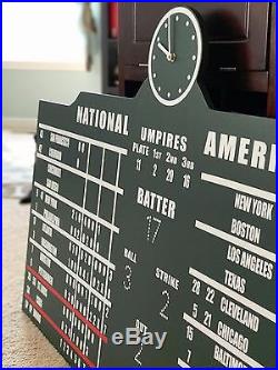 Wrigley Field Scoreboard Chicago Cubs Collectible Sign MLB 4' Wide Great Gift